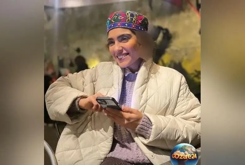 استایل پاییزی و شیک مونا کرمی همسر سپند امیرسلیمانی؛ راهنمای لباس‌های خانم‌های پاییزی