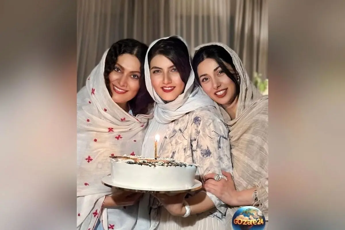 تولد 30 سالگی زهرا سزاوار با چیدمان ساده و پر از عشق در کنار خانواده مهربانش