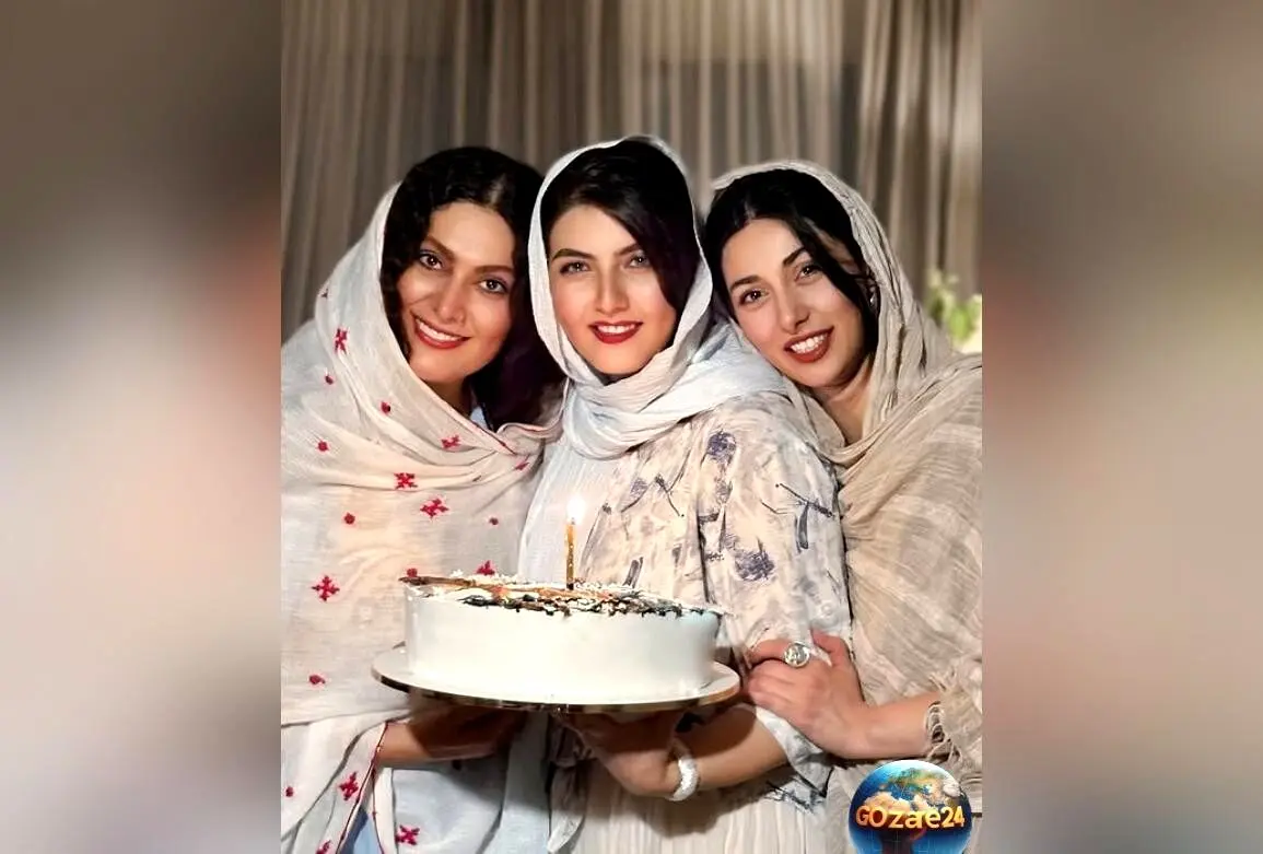 تولد 30 سالگی زهرا سزاوار با چیدمان ساده و پر از عشق در کنار خانواده مهربانش
