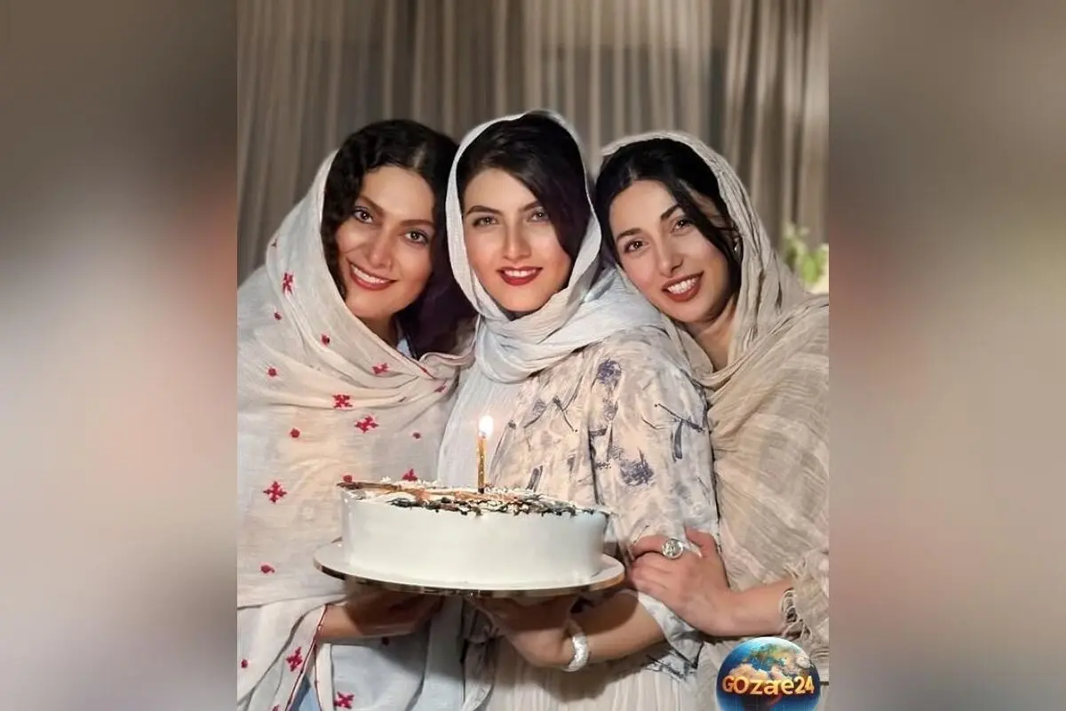 تولد 30 سالگی زهرا سزاوار با چیدمان ساده و پر از عشق در کنار خانواده مهربانش