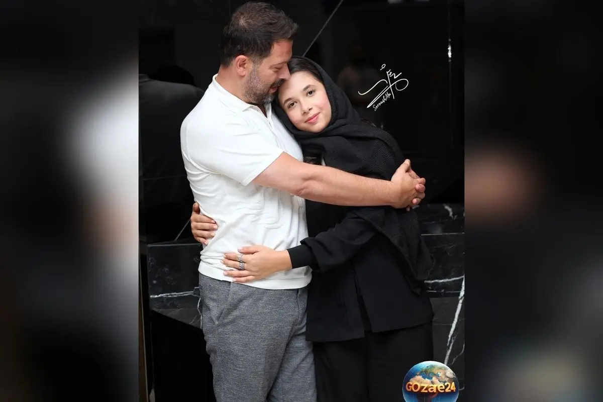 تصاویر دیدنی پژمان بازغی و دخترش نفس با استایل خاص و منحصربه‌فرد در فضای مجازی