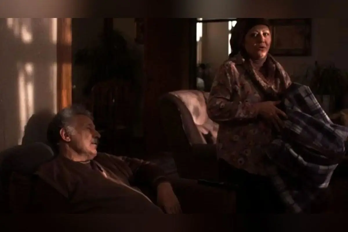 شیرین آقاکاشی در سریال آنام با نقش‌آفرینی متفاوت و تصویر جدیدی از چهره مادر بیژن در ۷۰ سالگی