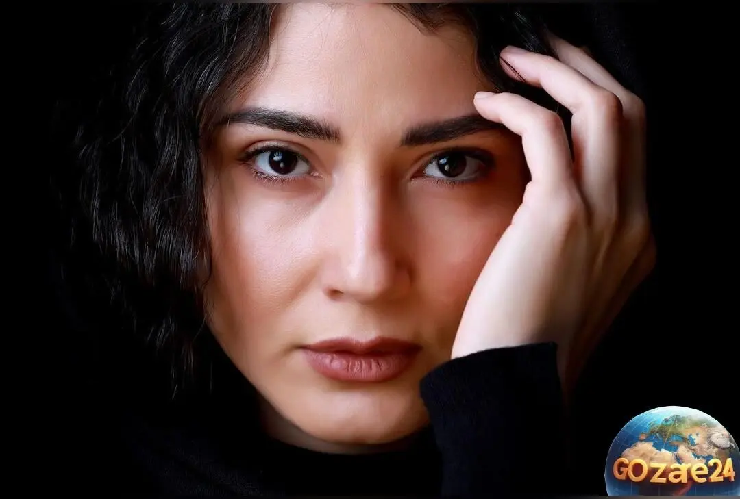 استایل سیاه و سفید با اسکارف خال‌خال‌دار سمیرا حسن‌پور در جدیدترین عکس اینستاگرام