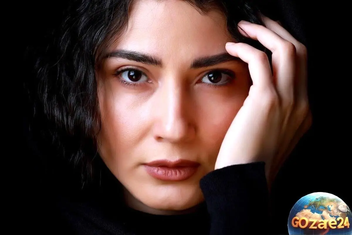استایل سیاه و سفید با اسکارف خال‌خال‌دار سمیرا حسن‌پور در جدیدترین عکس اینستاگرام
