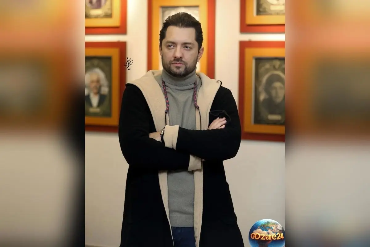 بهرام رادان در روز وداع با پدر مرحومش در بهشت زهرا + عکس و جزئیات حال و هوای ماتم گرفته