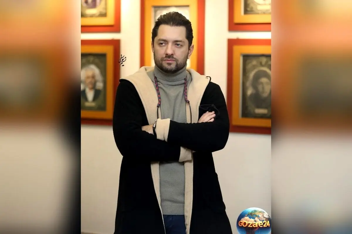 بهرام رادان در روز وداع با پدر مرحومش در بهشت زهرا + عکس و جزئیات حال و هوای ماتم گرفته
