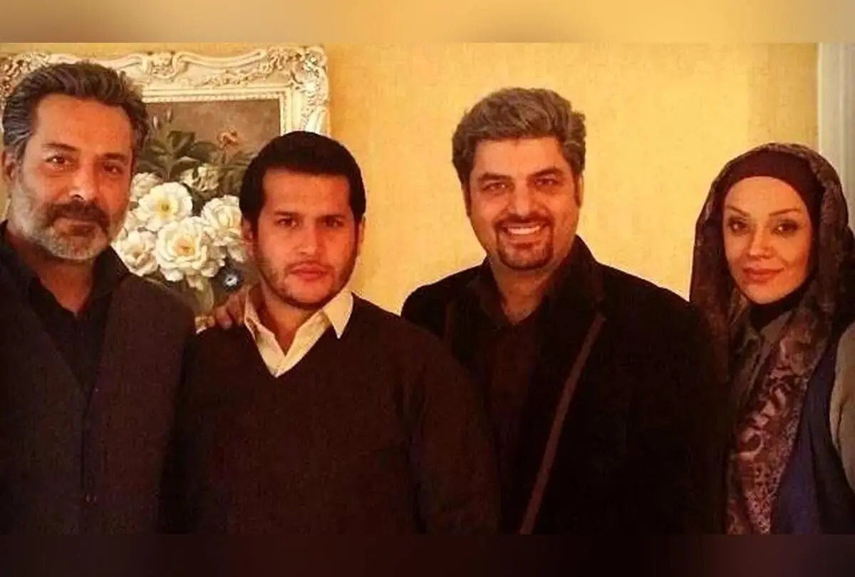 سفر در زمان: عکس نادر از بازیگران سریال آوای باران در مراسم تقدیر ۱۲ سال پیش با حضور سیاوش خیرابی، مراد و سینا