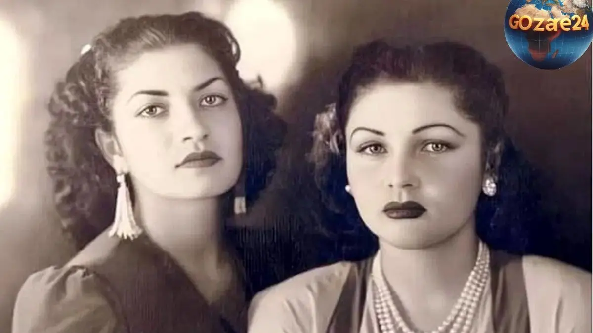 عکس نادر اشرف پهلوی در سال ۱۳۲۰ در کنار شهناز و فوزیه در کاخ نیاوران | سفر به ایام قدیم خانواده سلطنتی ایران