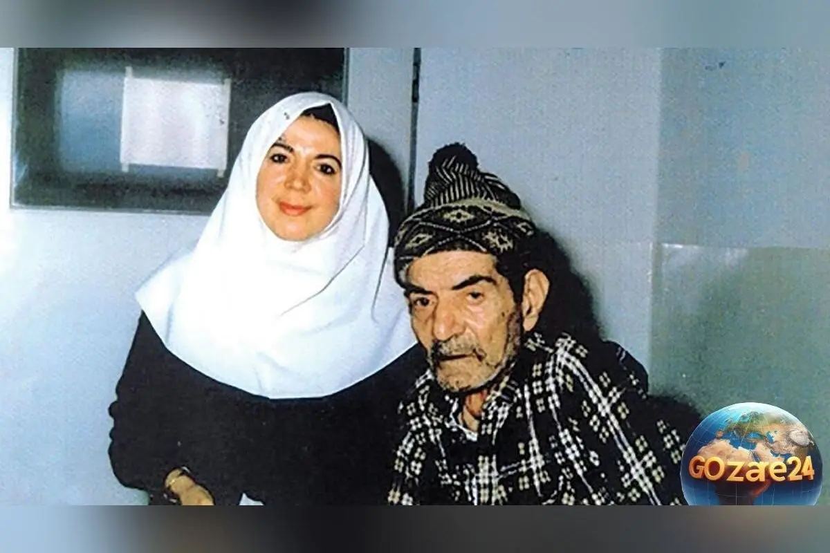 وداع احساسی استاد شهریار با پری عشق جوانی در بیمارستان | فیلم لحظههای وداع شاعر مشهور ایرانی