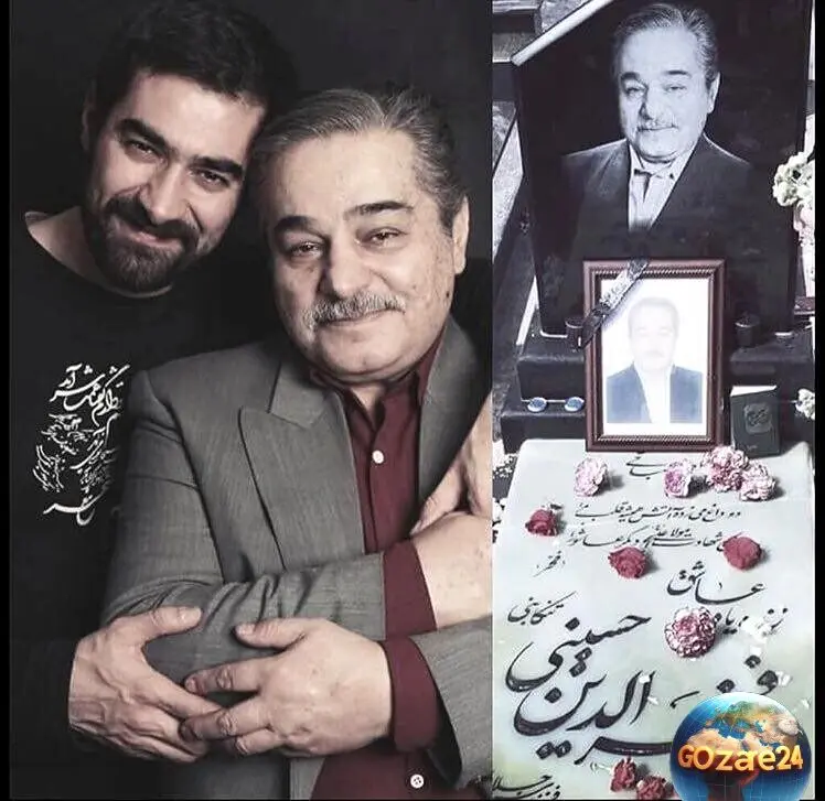 نگاهی به نمای بیرونی خانه شهاب حسینی همراه با بنر تسلیت پدر مرحوم؛ عکس و جزئیات مراسم بزرگداشت