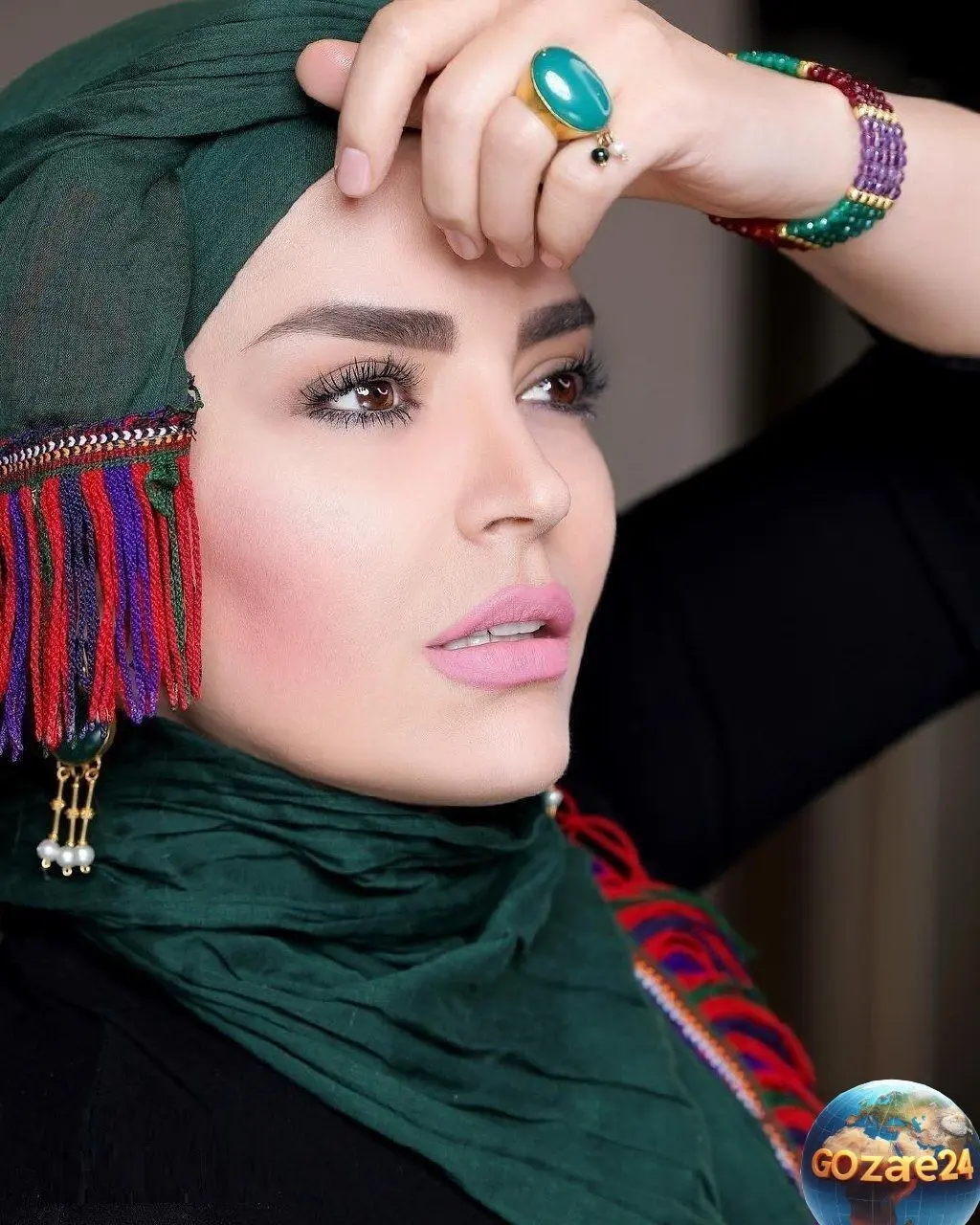 استایل شیک و متفاوت سپیده خداوردی در جشن نوروز ۱۴۰۰ با رنگ زرد جذاب