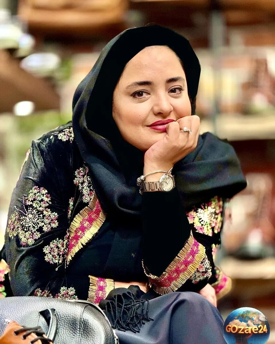 رونمایی از حلقه‌های نشان و ازدواج نرگس محمدی با نگین الماس، طراحی ظریف و منحصر به فرد + عکس