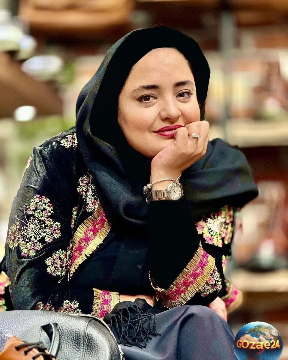 رونمایی از حلقه‌های نشان و ازدواج نرگس محمدی با نگین الماس، طراحی ظریف و منحصر به فرد + عکس
