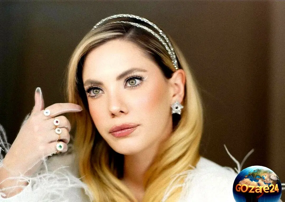 تصاویر جدید ادا اجه در پشت صحنه و گریم؛ دلبری و عشوه‌های خاص این ستاره ترکیه‌ای