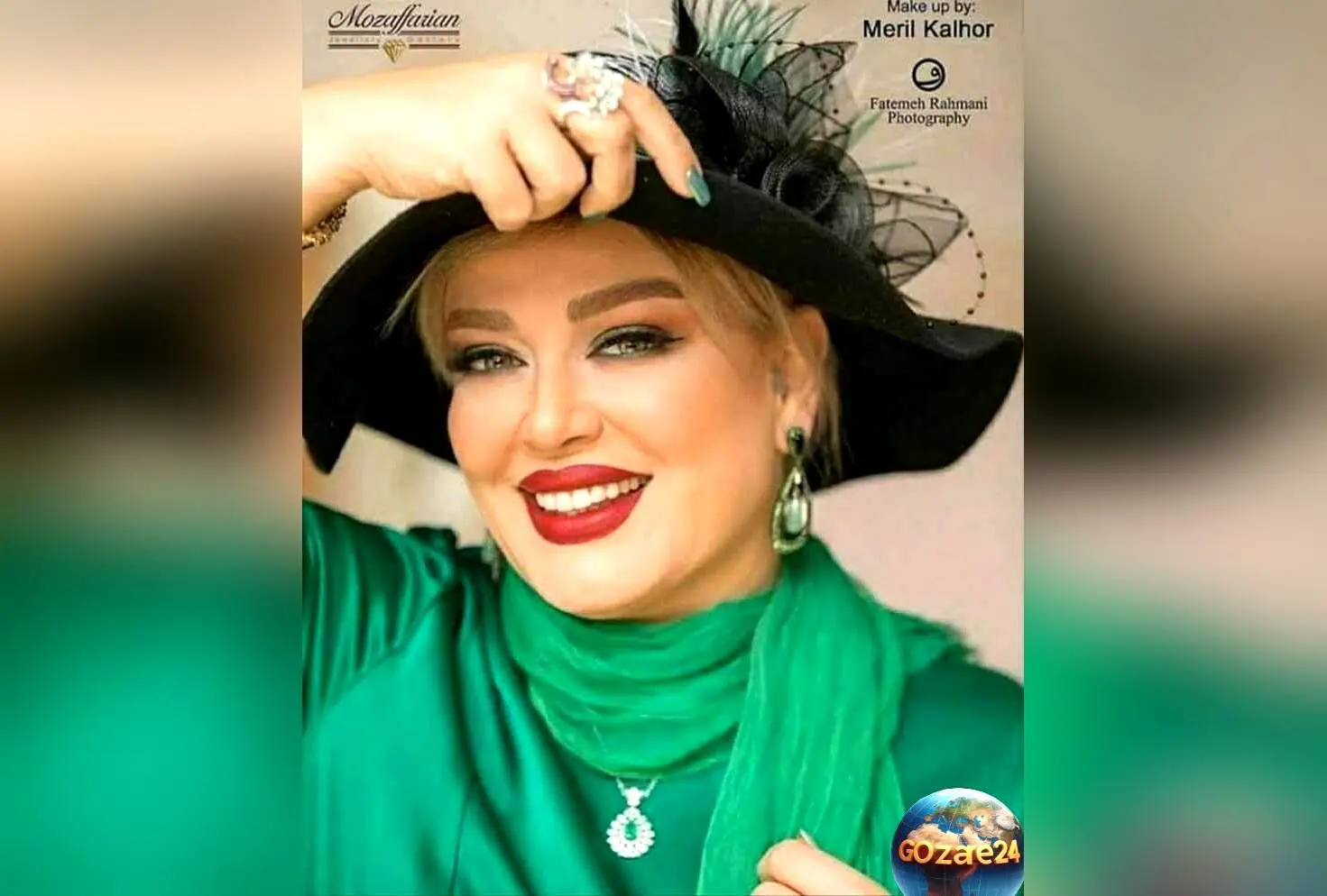 بهاره رهنما با استایل قرمز در شب یلدا + عکس و تبریک پیش‌مبارک