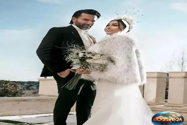 عکس جشن سالگرد ازدواج ساده و جذاب علیرضا نیکبخت و همسرش با خلاقیت اوستا قنّاد تهرانی – مبارکا باشه!