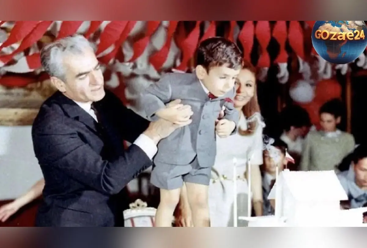 عکس نادر از شادی شاه مخلوع پس از تولد دخترش لیلا پهلوی در سال 1349 | لحظه‌ای تاریخی در سفر زمان