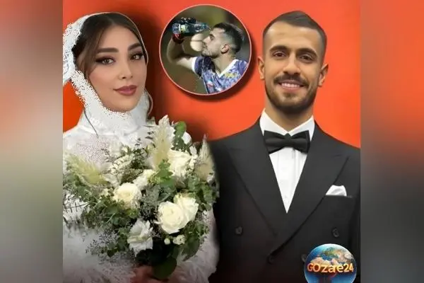 دروازه‌بان پرسپولیس در کنار نامزدش: پیام عاشقانه و استوری جالب درباره سختکوشی و محبت