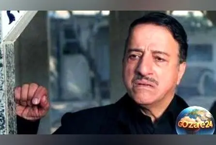 تغییر چهره علیرضا خمسه در نمایش تئاتر با موهای زرد و لباس توری + عکس جدید