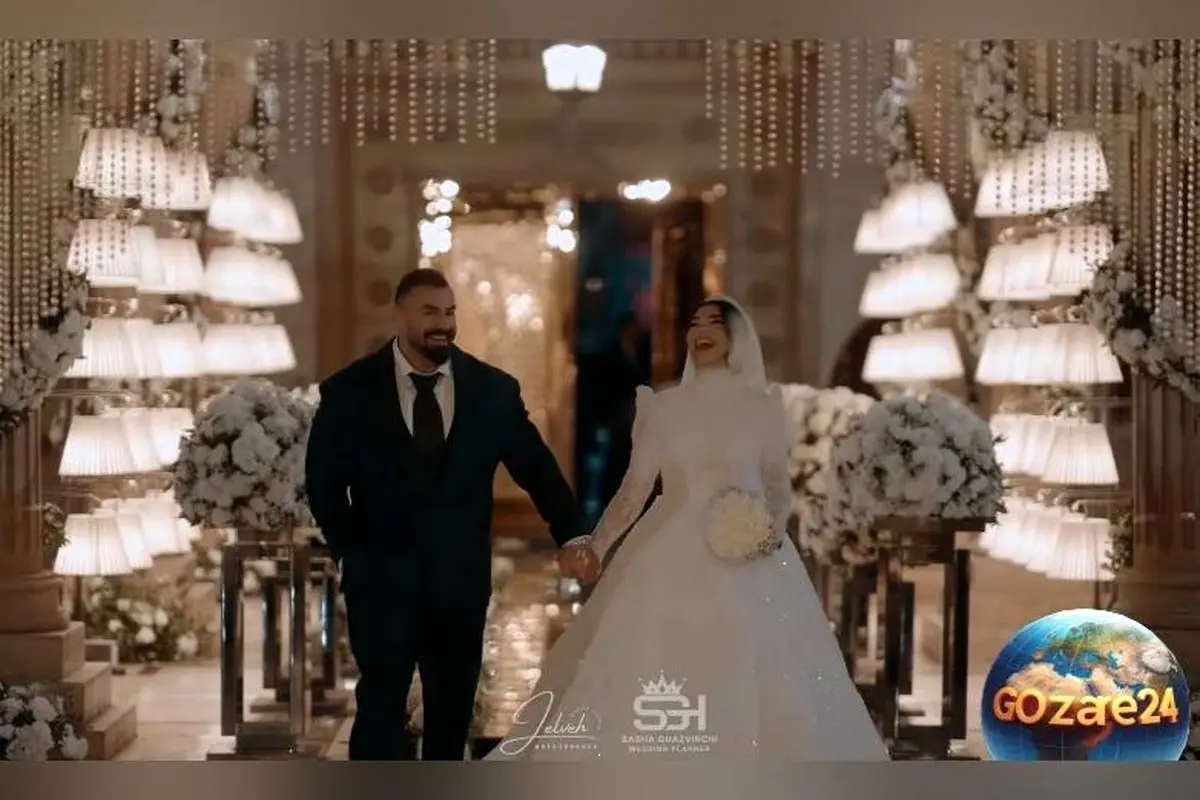 عروسی شاهانه بهروز تابانی در قصر با طراحی مصر باستان و جشن پرشور عشق و قدرت