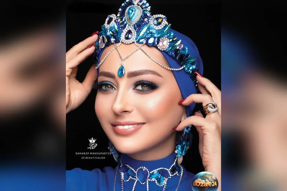 نفیسه روشن با عکس جدید در اینستاگرام، رفیق بابلی نفیسه روشن که رو دستش مررررد نیومده!