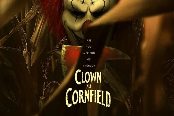 تریلر هیجان‌انگیز و مرموز فیلم ترسناک «Clown in a Cornfield» با بازی کیتی داگلاس منتشر شد!