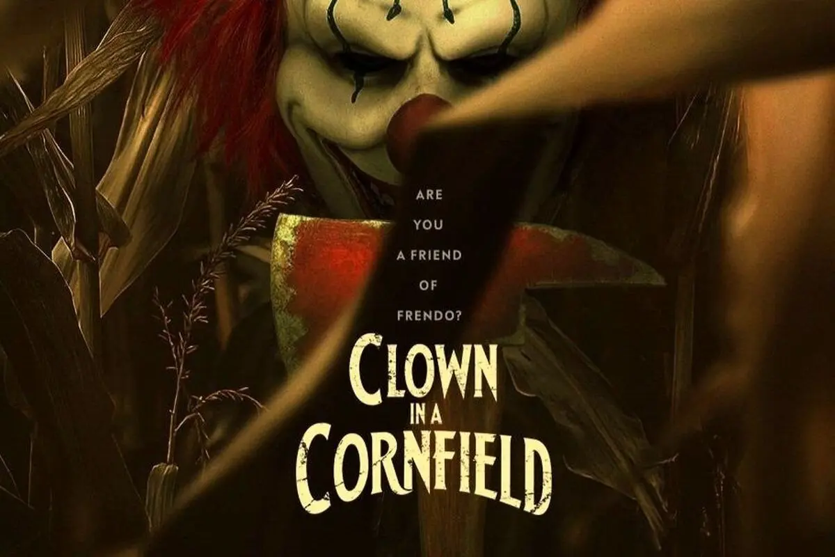 تریلر هیجان‌انگیز و مرموز فیلم ترسناک «Clown in a Cornfield» با بازی کیتی داگلاس منتشر شد!