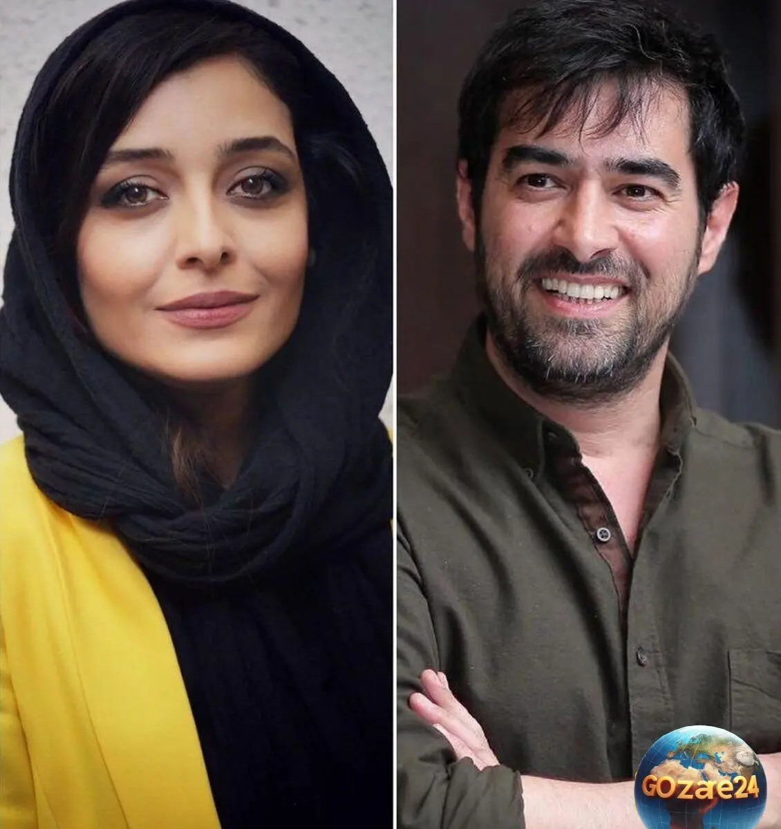 شکار لحظه‌های خاص و شیطنت‌آمیز ساره بیات و شهاب حسینی در جشن شب یلدای چلچراغ