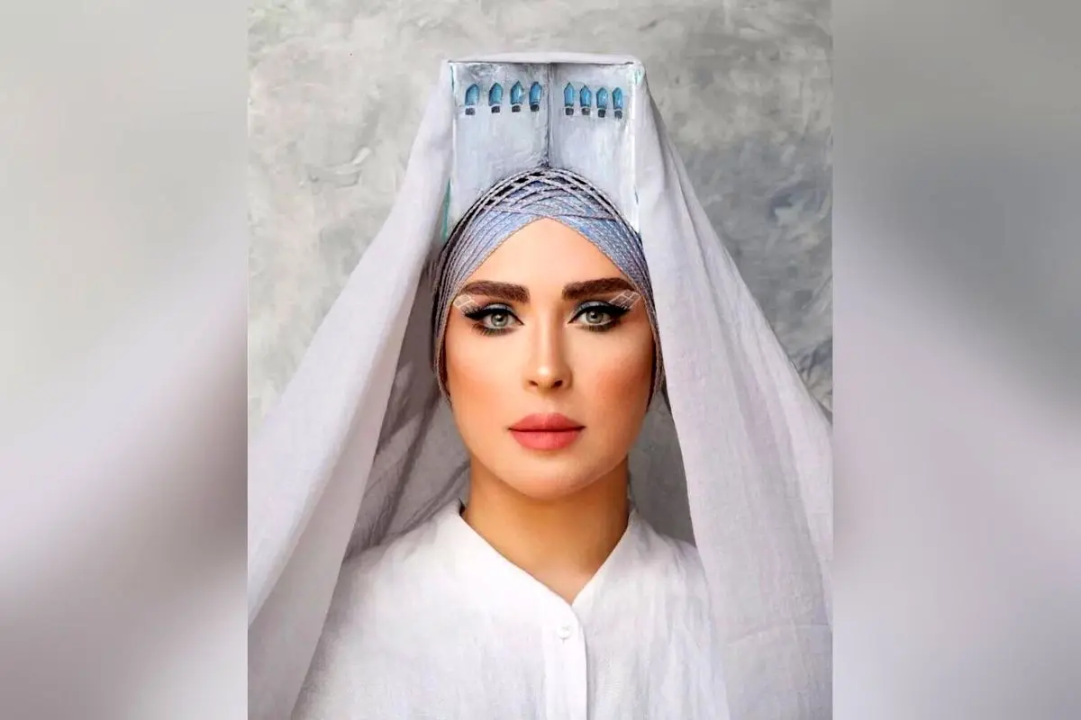 مریم رهنما بر سر برج آزادی؛ تلفیق هنر معماری و مد در یک نگاه الهام‌بخش