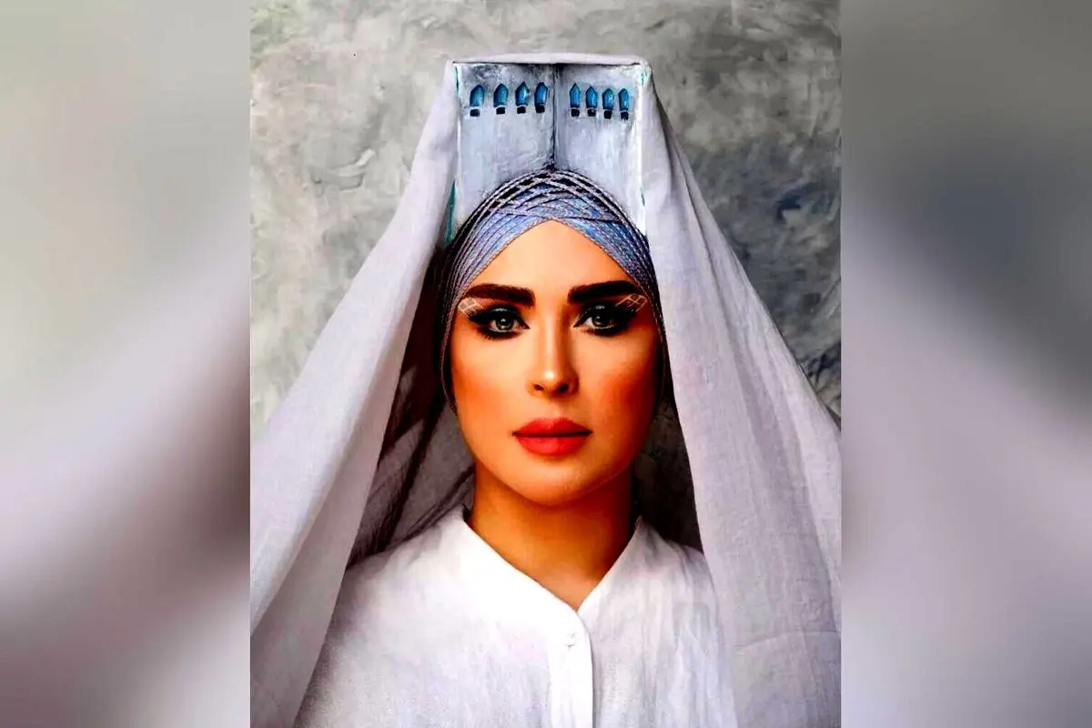 مریم رهنما بر سر برج آزادی؛ تلفیق هنر معماری و مد در یک نگاه الهام‌بخش