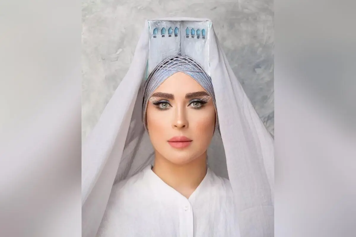 مریم رهنما بر سر برج آزادی؛ تلفیق هنر معماری و مد در یک نگاه الهام‌بخش