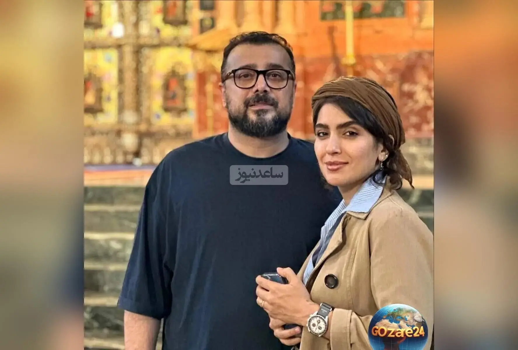 استایل منحصربه‌فرد و شیک مونا کرمی با اکسسوری‌های جذاب | مشاهده تصویر جدید در اینستاگرام