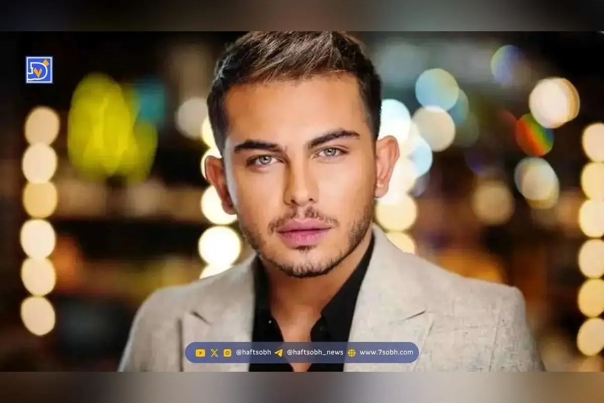 عکس تولد لاکچری ارسلان قاسمی با سگ و کیک حرفه‌ای در دیزاین سفید و مشکی + نقش اوستا قناد در طراحی