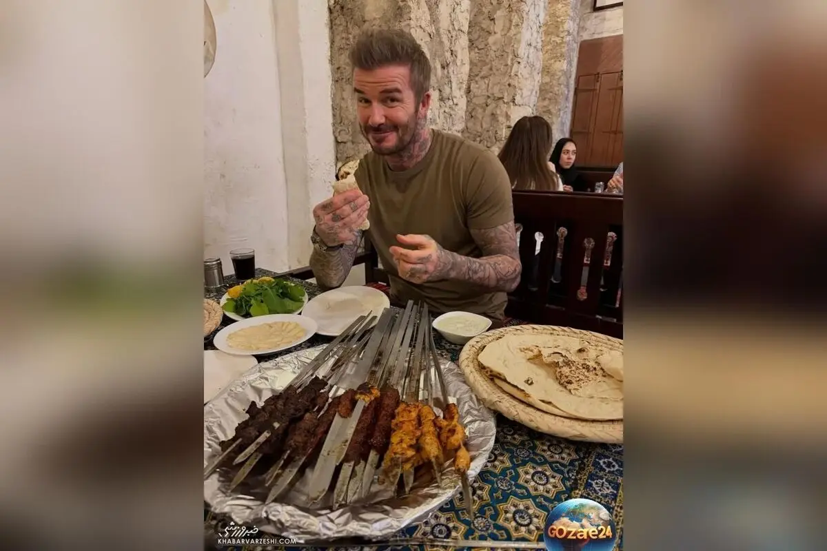 دیوید بکام در نقش شاطر و عاشق سبک زندگی سنتی؛ تصویری متفاوت از اسطوره فوتبال انگلیس