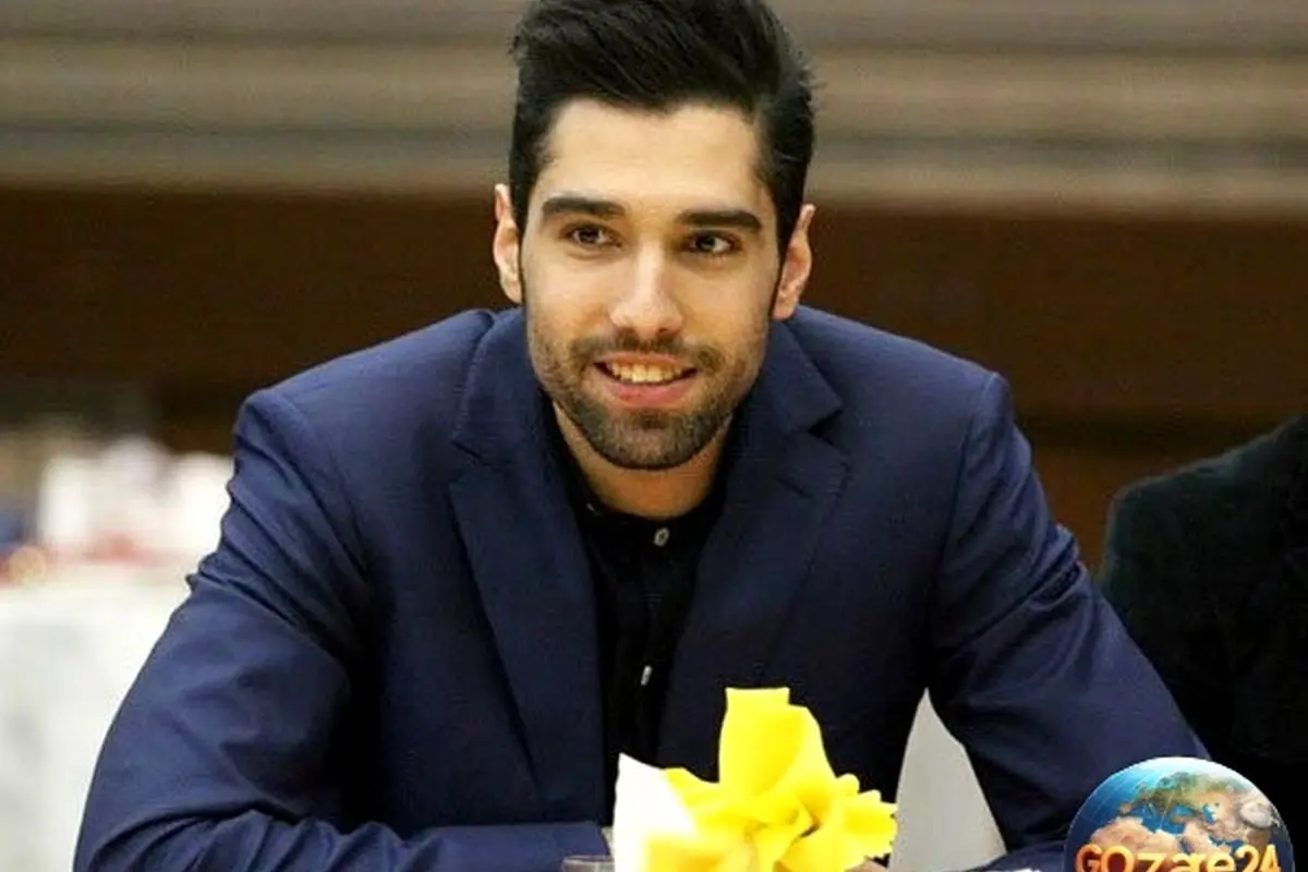 محمد موسوی والیبالست محبوب در کنار اجاق آشپزی با استایل خاص و شعله‌ور