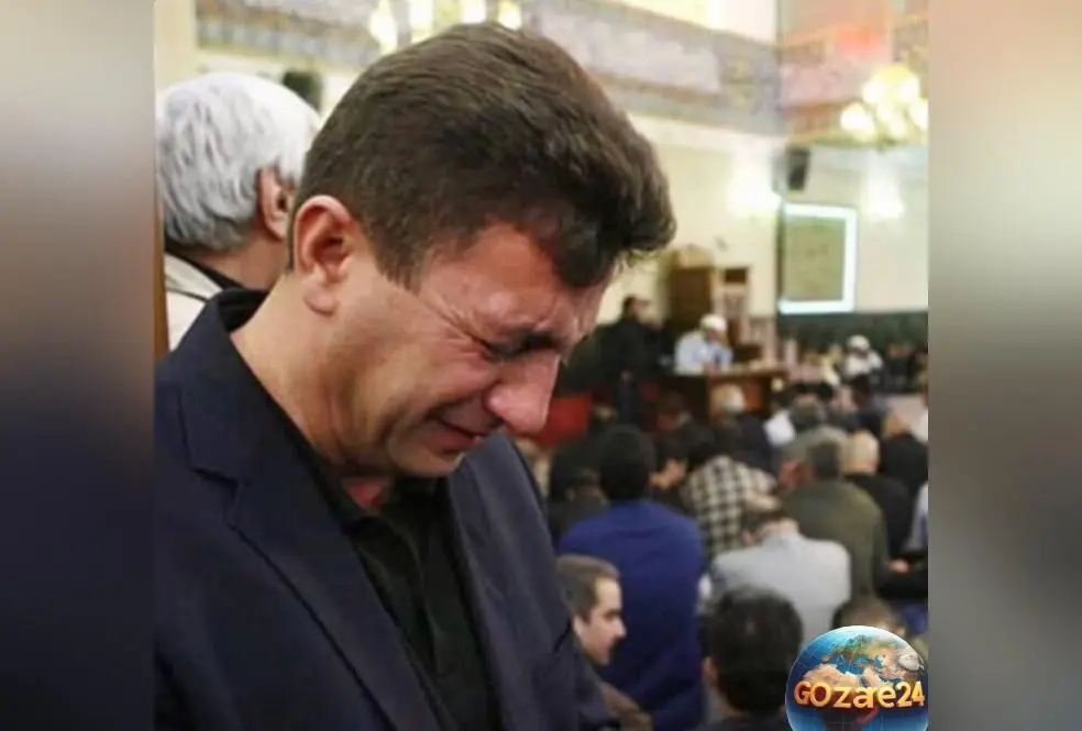 امیر قلعه‌نویی در مراسم عزای خواهر جوان و پَرپَر شده‌اش + عکس چهره غمگین و لحظه‌های دل‌خراش