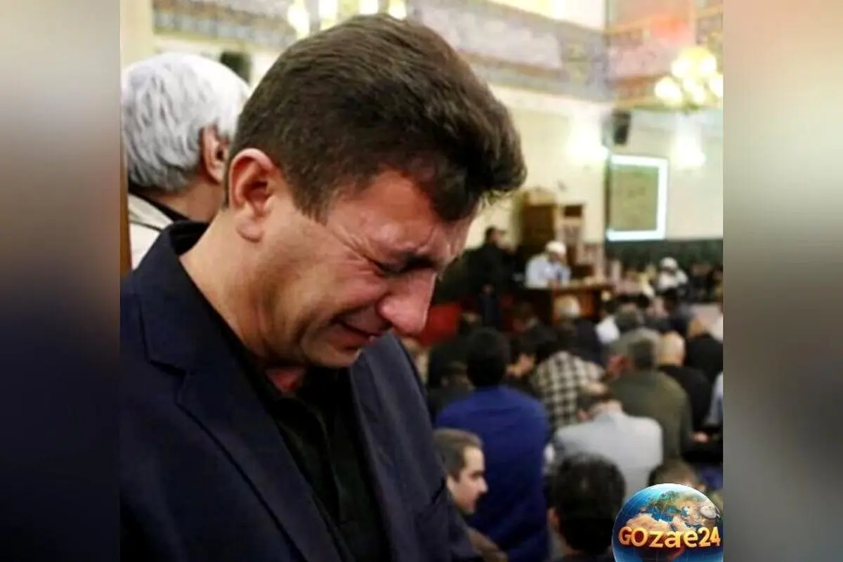 امیر قلعه‌نویی در مراسم عزای خواهر جوان و پَرپَر شده‌اش + عکس چهره غمگین و لحظه‌های دل‌خراش
