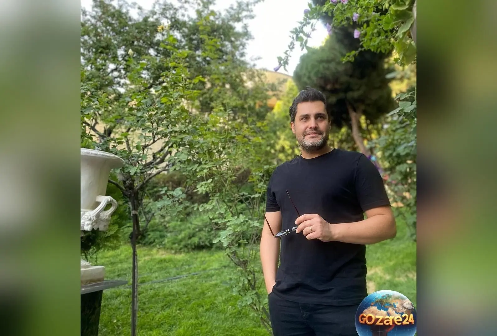 استایل خاص و جذاب امیرمحمد زند در کنار پدر؛ لحظه‌ای متفاوت و دیدنی در شبکه‌های اجتماعی
