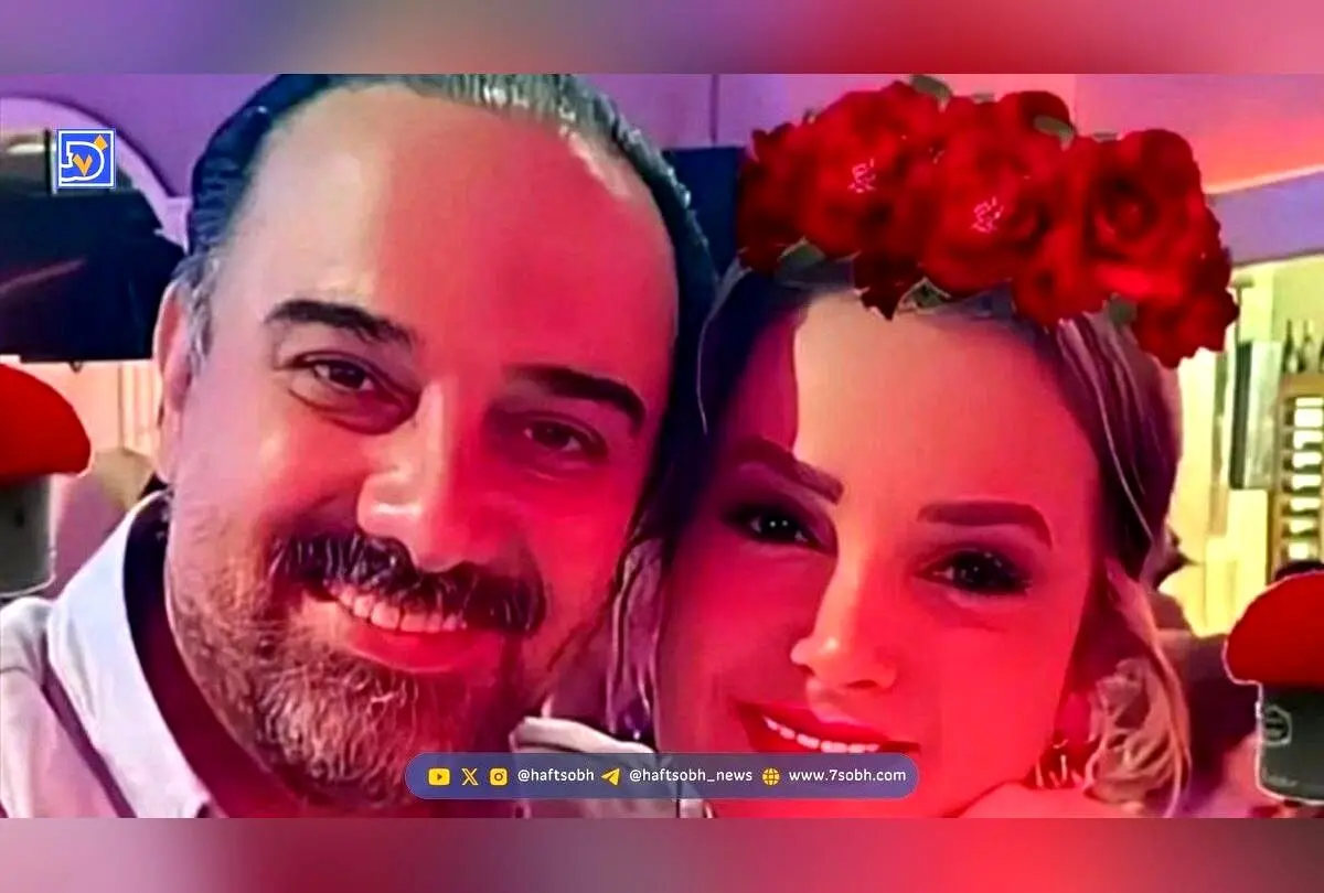 عکس‌های جدید از آلبوم عروسی برزو ارجمند و همسرش پارمیس خانم + داستان ازدواج و زندگی مشترک آنها