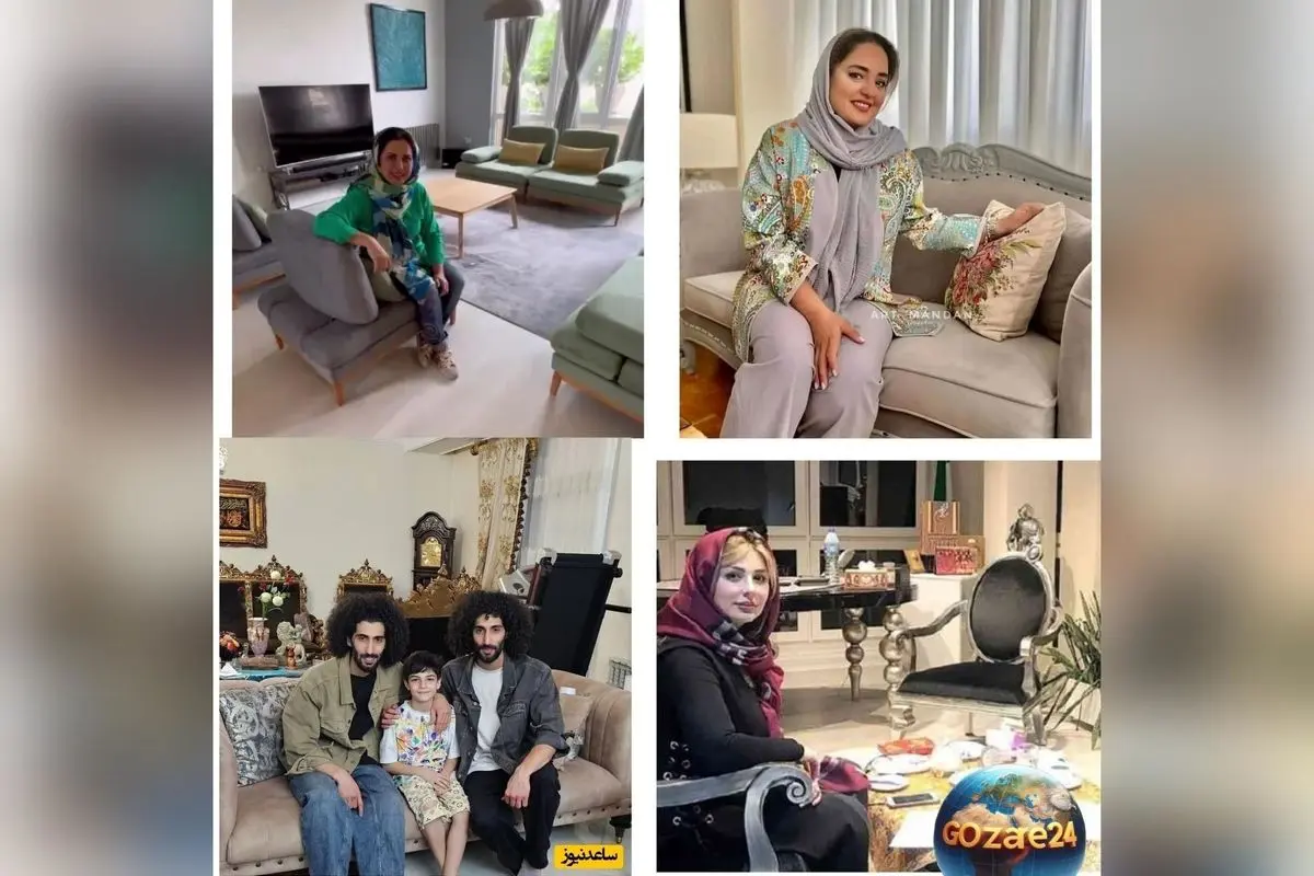 خانه‌های بازیگران ایرانی؛ نگاهی به دکوراسیون و مبلمان لوکس ستاره‌های محبوب در فضای شخصی