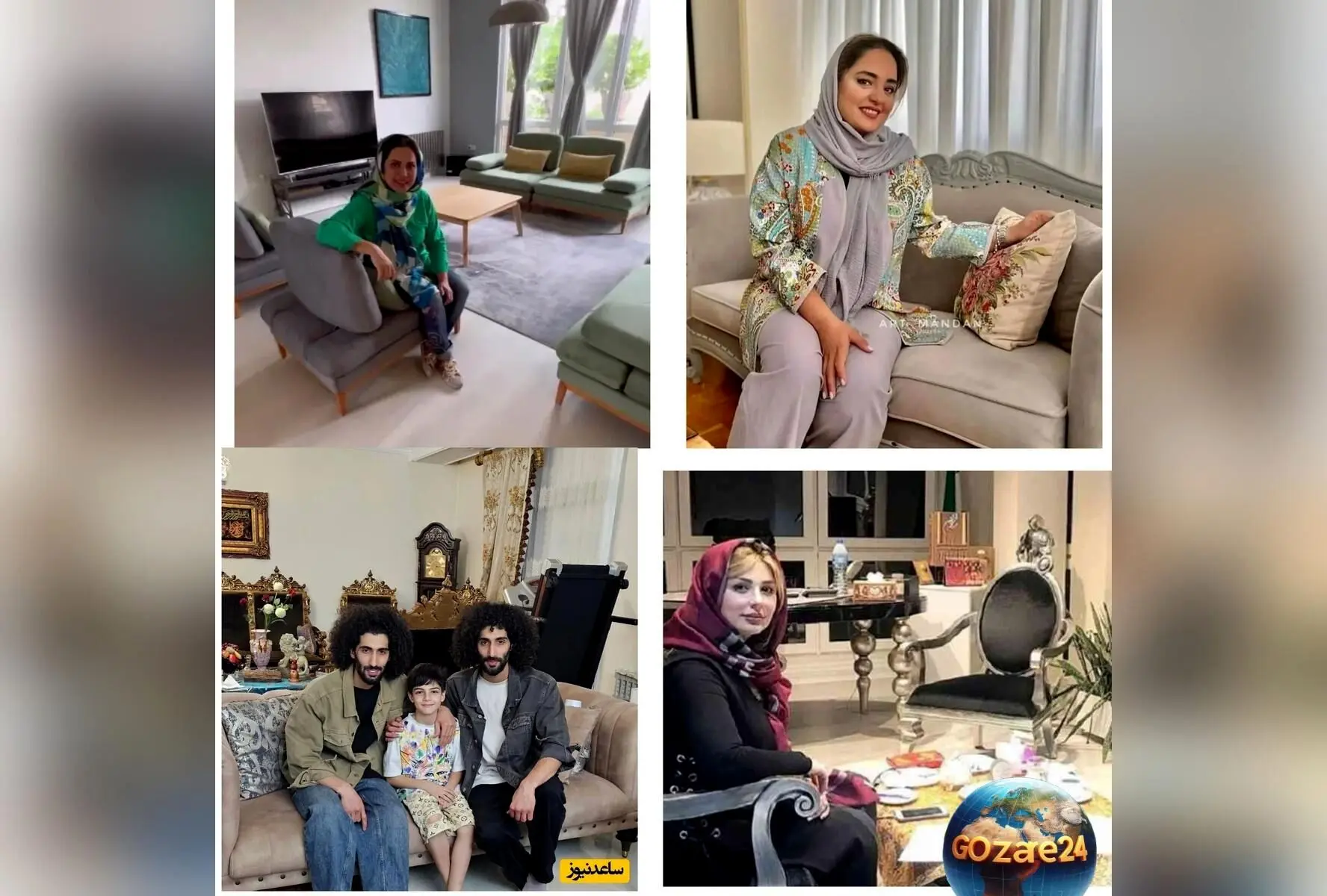 خانه‌های بازیگران ایرانی؛ نگاهی به دکوراسیون و مبلمان لوکس ستاره‌های محبوب در فضای شخصی