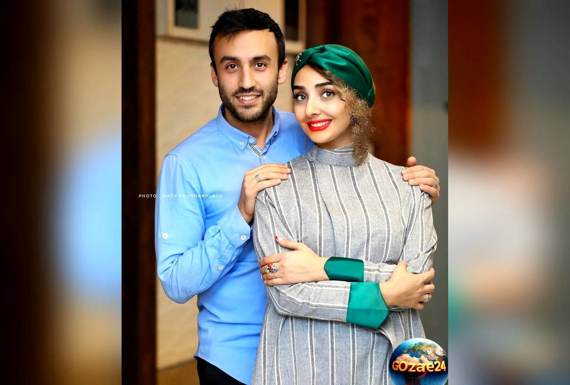 عکس دیده نشده از همبازی شدن دریا مرادی دشت و همسرش پویان گنجی در صفحه اینستاگرام