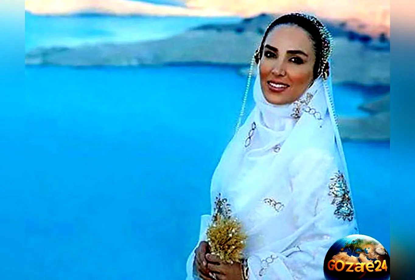 استایل محلی سوگل طهماسبی در مزرعه گندم و پشت صحنه فیلم «بچه گرگ‌های دره سیب»
