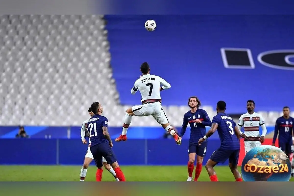 ویدیو دیدنی از پرش‌های استثنایی کریستیانو رونالدو با ارتفاع بیش از ۲ متر و ۴۲ سانتی‌متر