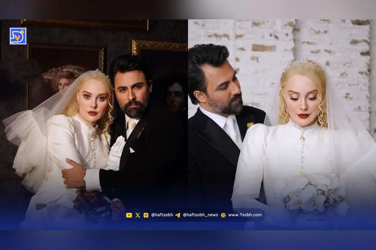 عکس‌های مراسم عروسی آرام جعفری و بابک انصاری + بیوگرافی کامل زوج هنری محبوب