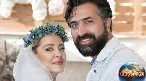 ژست عجیب و معنادار امیرخسرو عباسی همسر سابق بهاره رهنما در کنار کیک تولدش سوژه فضای مجازی شد + عکس