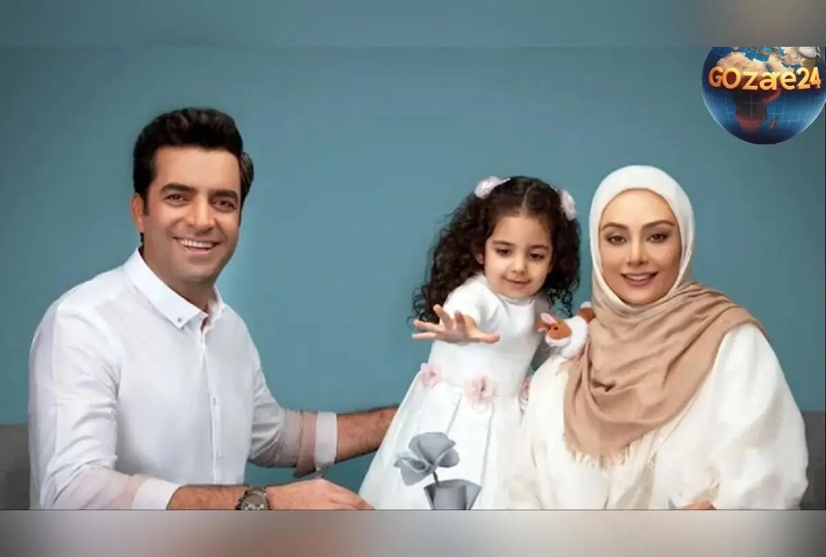 سلفی منوچهر هادی با یکتا ناصر و دخترش سوفیا قبل از طلاق؛ لحظه‌ای دیدنی از پشت صحنه سریال دلدادگان