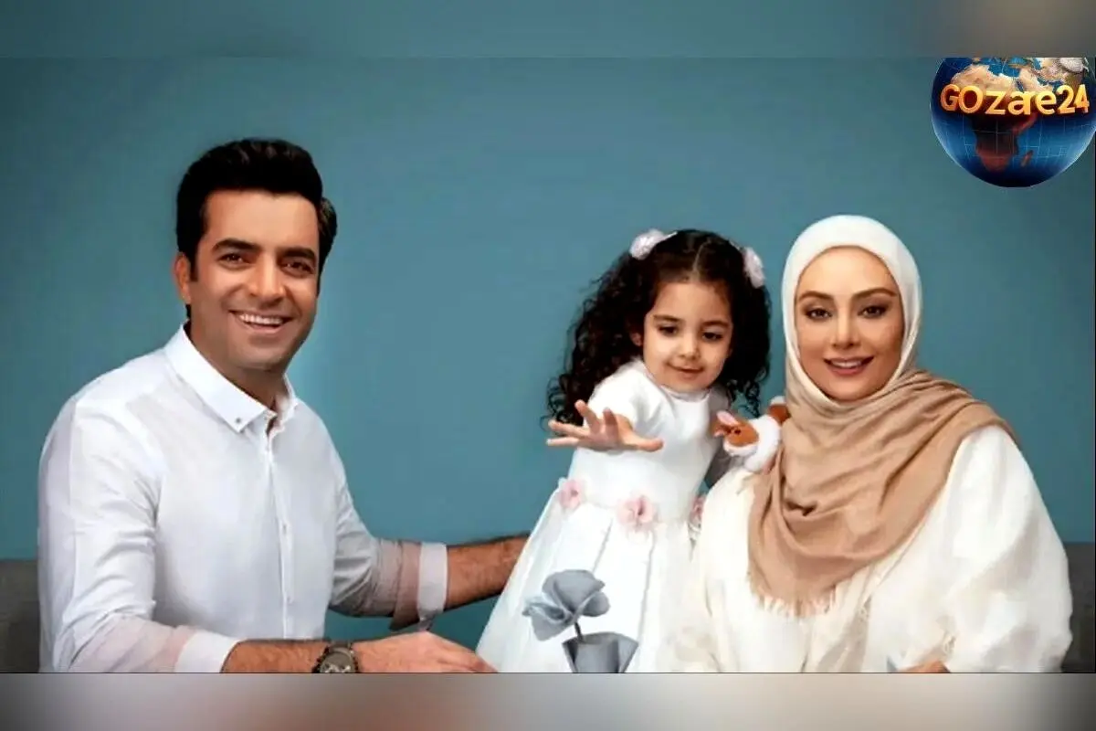 سلفی منوچهر هادی با یکتا ناصر و دخترش سوفیا قبل از طلاق؛ لحظه‌ای دیدنی از پشت صحنه سریال دلدادگان