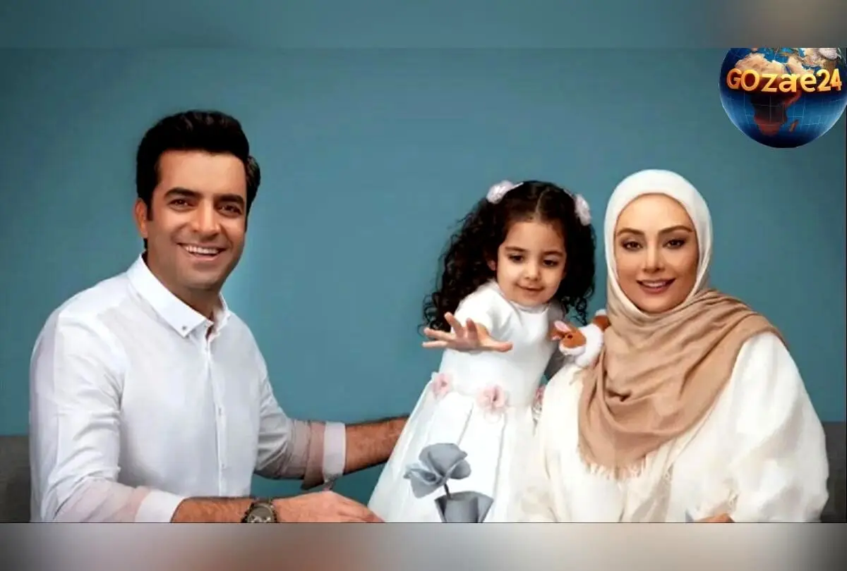 سلفی منوچهر هادی با یکتا ناصر و دخترش سوفیا قبل از طلاق؛ لحظه‌ای دیدنی از پشت صحنه سریال دلدادگان