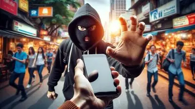 سارقی که روش نگهداشتن گوشی برای محافظت از سرقت را یاد می‌دهد!